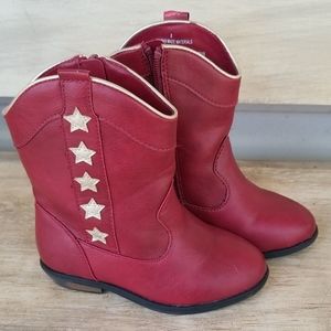 Little girls red boots. Target Brand